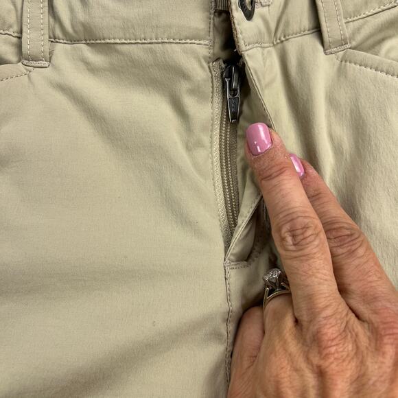 Patagonia Women’s Quandary Pants Shale Tan Lightweight Hiking Gorpcore Size 4 - Picture 8 of 16